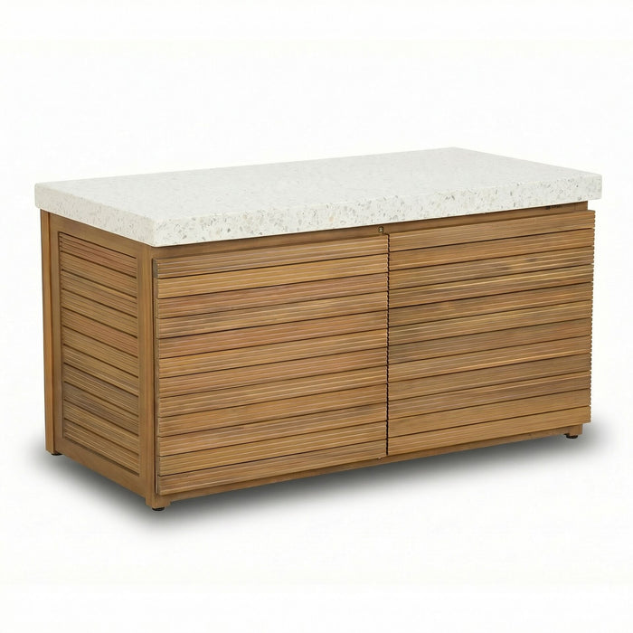 Antigua Outdoor Kitchen Storage Units with Beefeater 1700 Series BBQ - Small Configuration