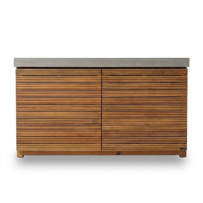 Bali Outdoor Kitchen Storage Units with Beefeater 1700 Series BBQ - Large Configuration