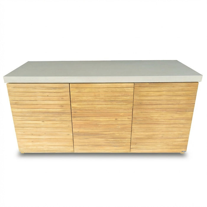 Bali Outdoor Kitchen Storage Units with Beefeater 1700 Series BBQ - Large Configuration