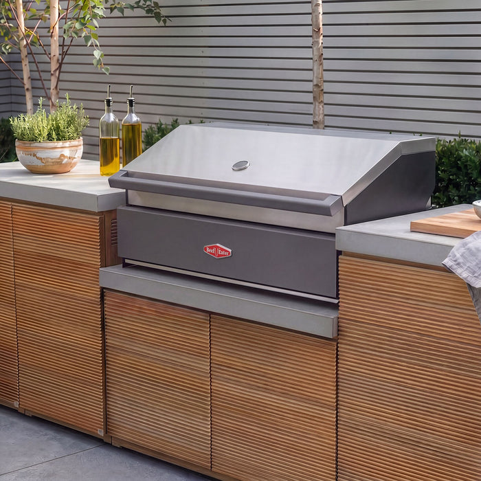 Bali Outdoor Kitchen Storage Units with Beefeater 1700 Series BBQ - Medium Configuration
