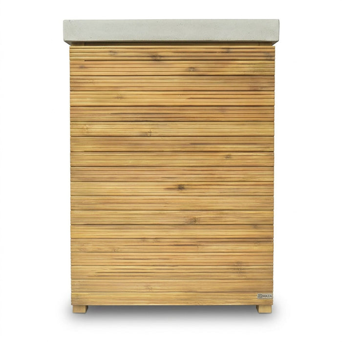 Bali Outdoor Kitchen Storage Units with Beefeater 1700 Series BBQ - Medium Configuration