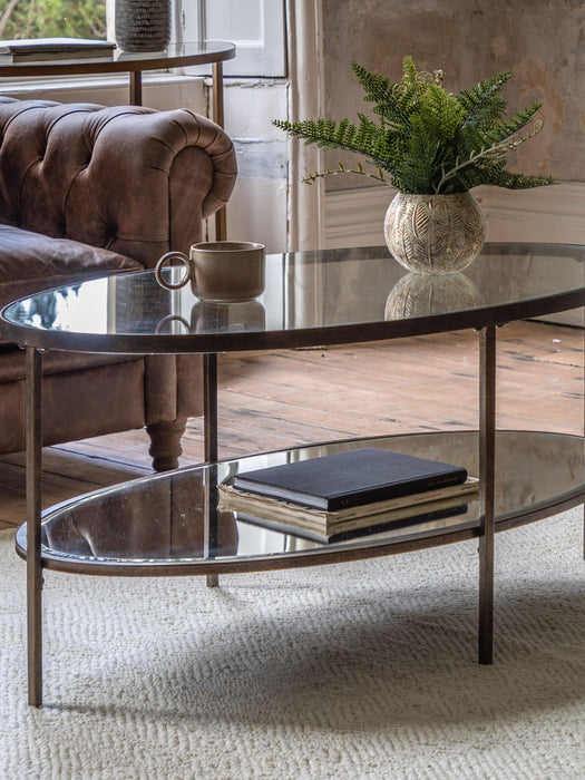Hutton Bronze Coffee Table