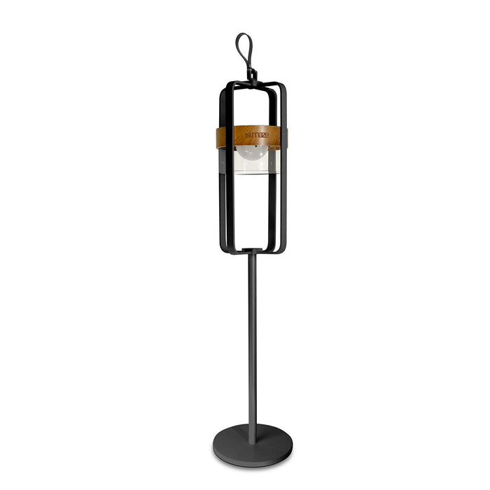Satellite Large Solar Light with Stand - Charcoal