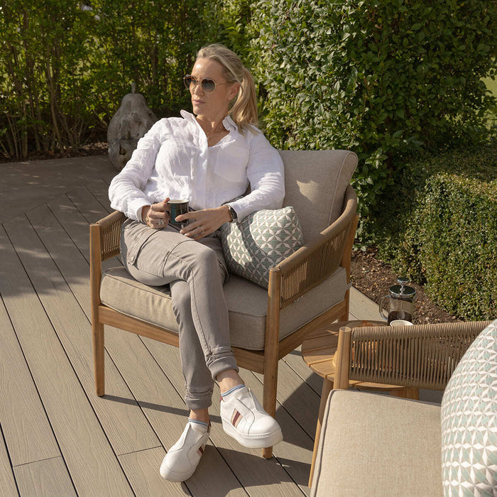 Porto Rope Weave Lounge Chair