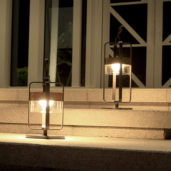 Satellite Large Solar Light with Stand - Charcoal