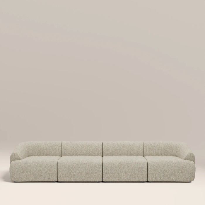 Malmo 4 Seater Sofa Oatmeal Woven Boucle