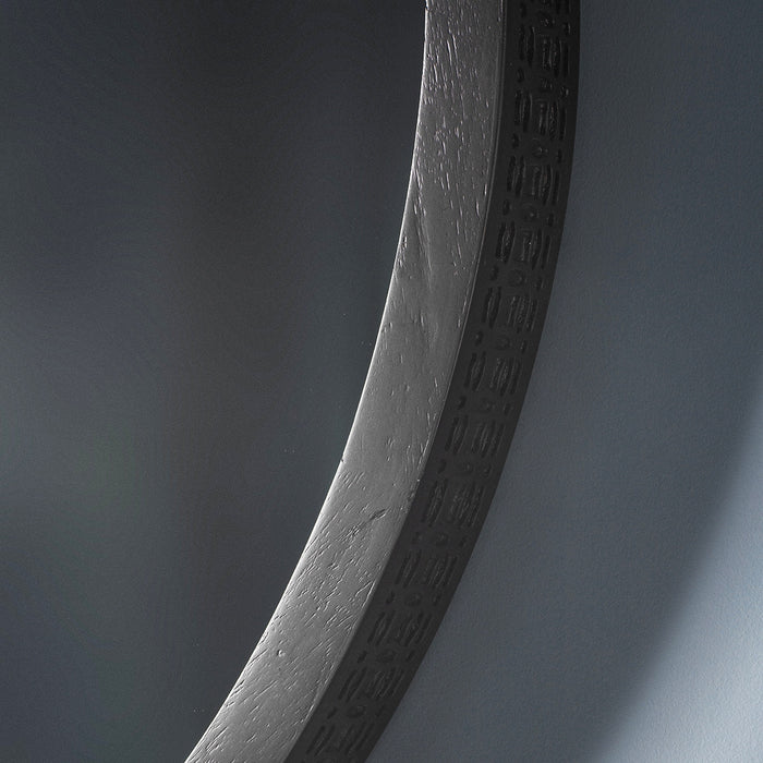 Manhattan Contemporary Charcoal Mirror
