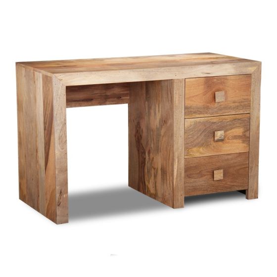 Acre & Artisan Light Solid Wood Computer Desk 363 (120cm)