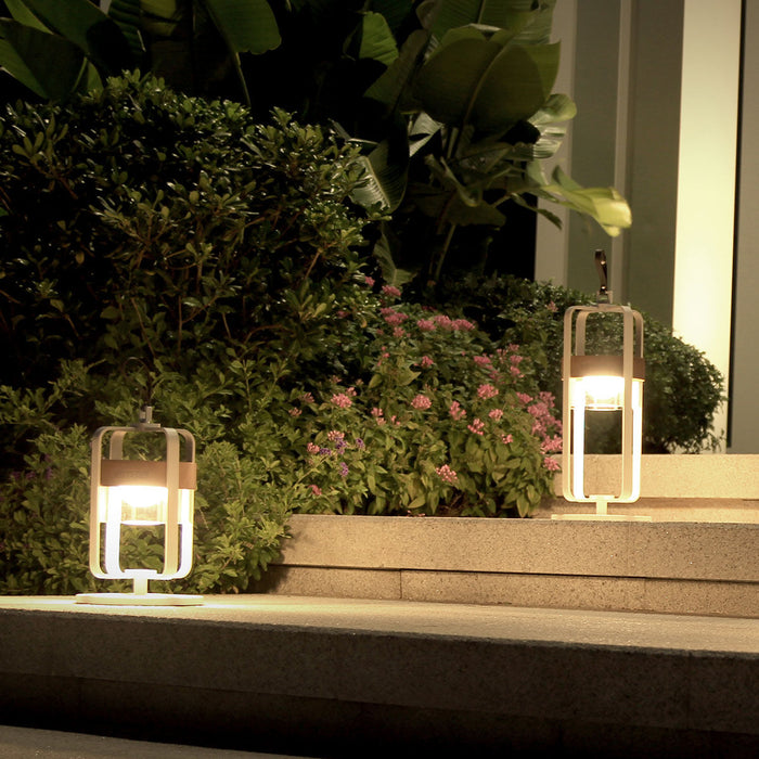 Satellite Large Solar Light with Stand white
