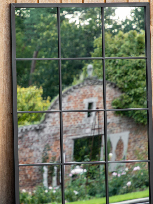 Daria Outdoor Window Pane Mirror