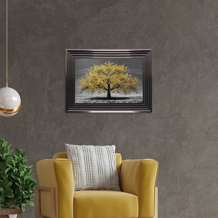 Yellow Cherry Tree Framed Art - In Stock last one remaining