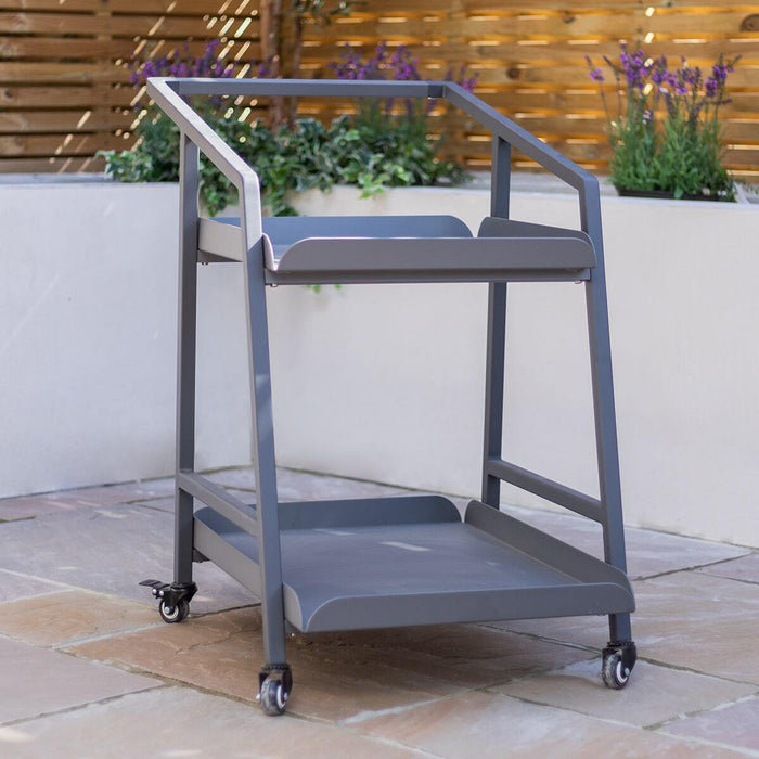 Aluminium 2-tier Trolley