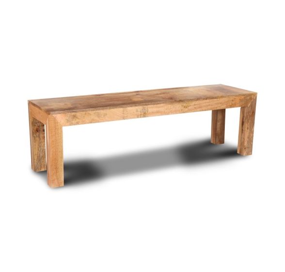 Acre & Artisan Light Solid Wood Large Bench 574 (150cm)
