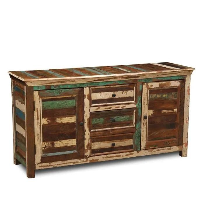 Ex-Display Reclaimed Indian 150cm Sideboard