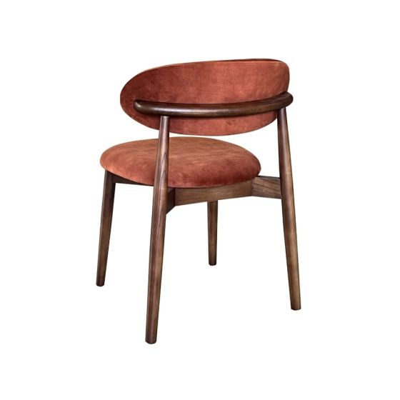 Acre & Artisan Light Solid Wood 220Cm Mango Wood Dining Table 8 Scandi Green Velvet Oak Dining Chair 5