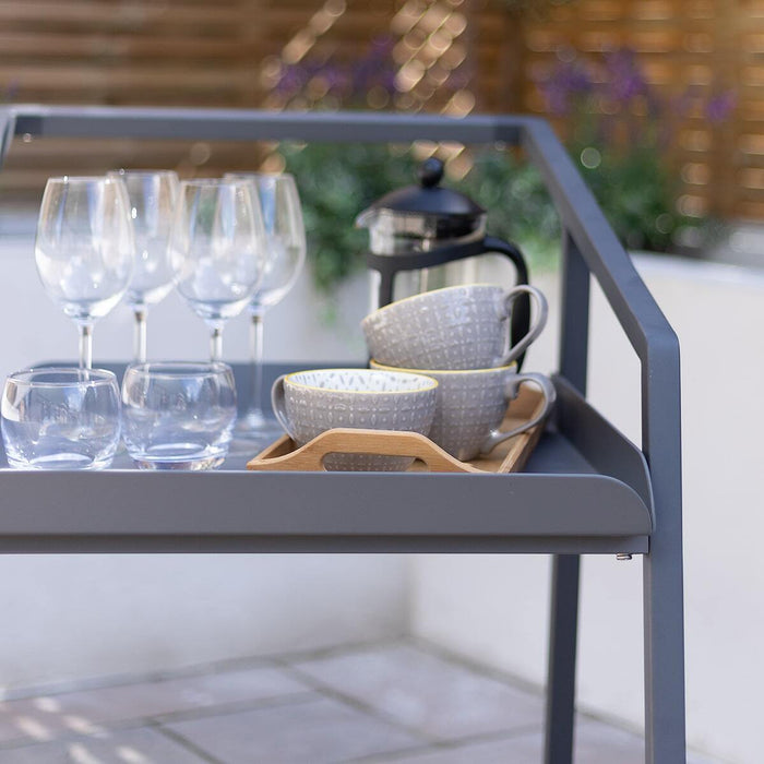 Aluminium 2-tier Trolley
