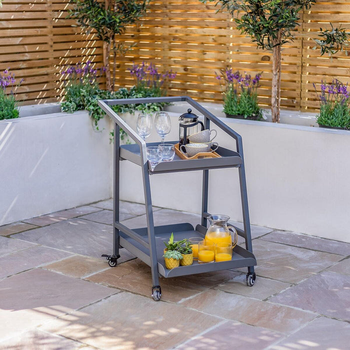 Aluminium 2-tier Trolley