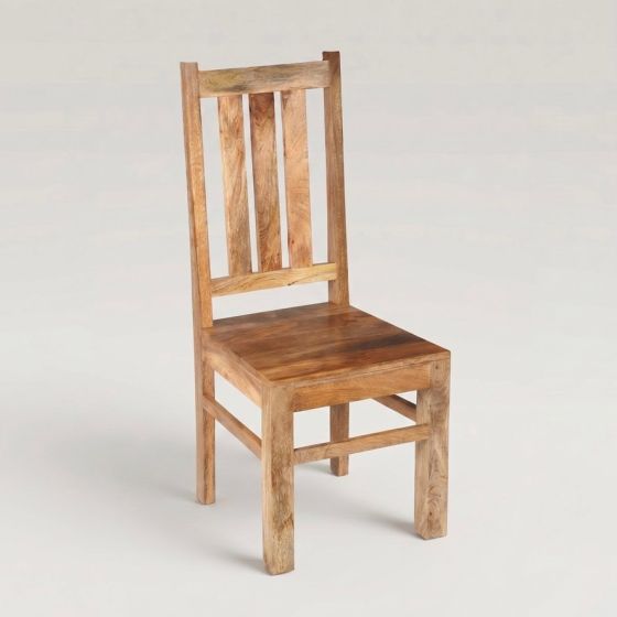 Acre & Artisan Light Solid Wood Dining Chair
