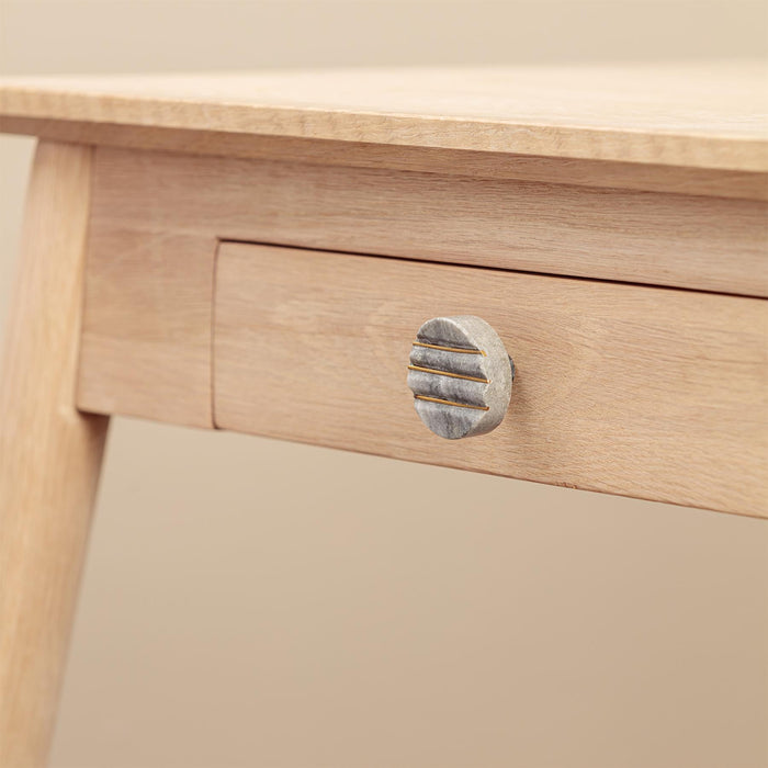 Giana Grey Marble Round Drawer Knobs