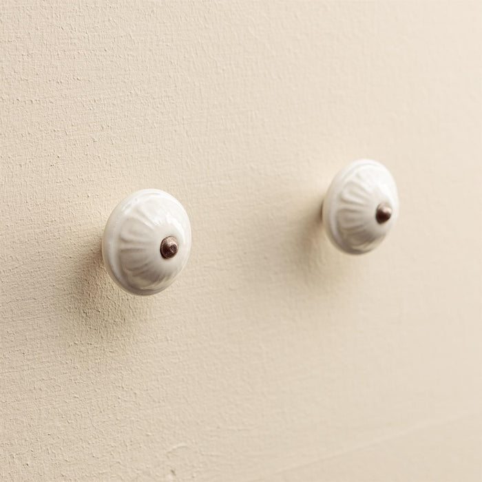 Karina Ceramic Round Drawer Knobs