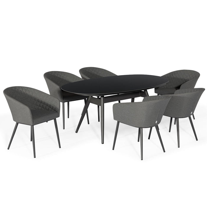 Outdoor Fabric Ambition 6 Seat Oval Dining Set