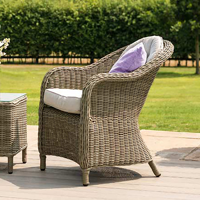 Winchester 3 Piece Rattan Bistro Set