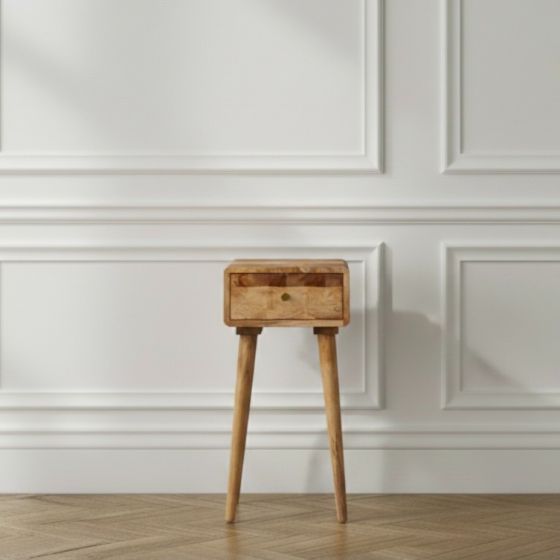 Acre & Artisan Geo Light Mango Lamp Table