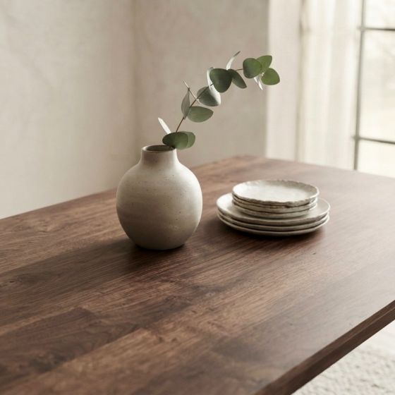 Acre & Artisan Oak Stain Scandi Mango Dining Table (130cm)
