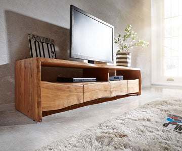 TV Stand Highland 190cm Acacia Wood Natural