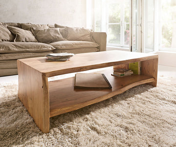 Coffee Table Highland 130x60cm Acacia Wood Natural