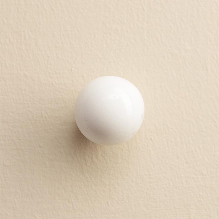 Saanvi White Stone Drawer Knobs