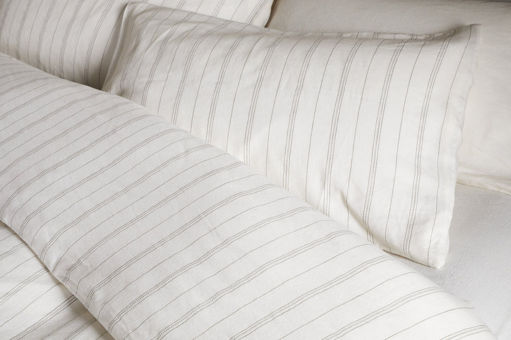 Anta Hemp Cotton Duvet Cover Sage Green