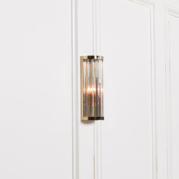 Gold Deco Wall Light 39cm