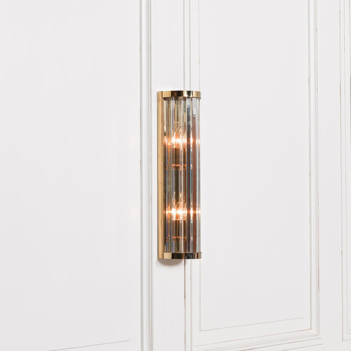 Gold Deco Wall Light 55cm