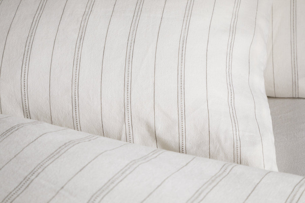 Anta Hemp Cotton Housewife Pillowcases Sage Green
