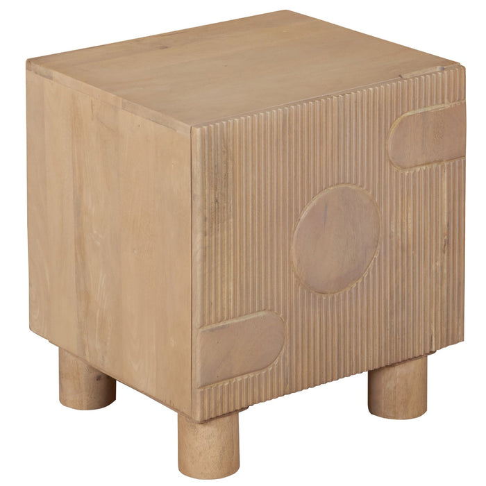 Austin Solid Wood Bedside Table