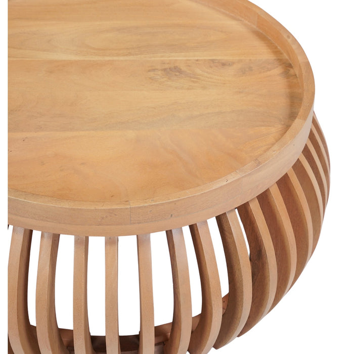 Austin Solid Wood Low Coffee Table