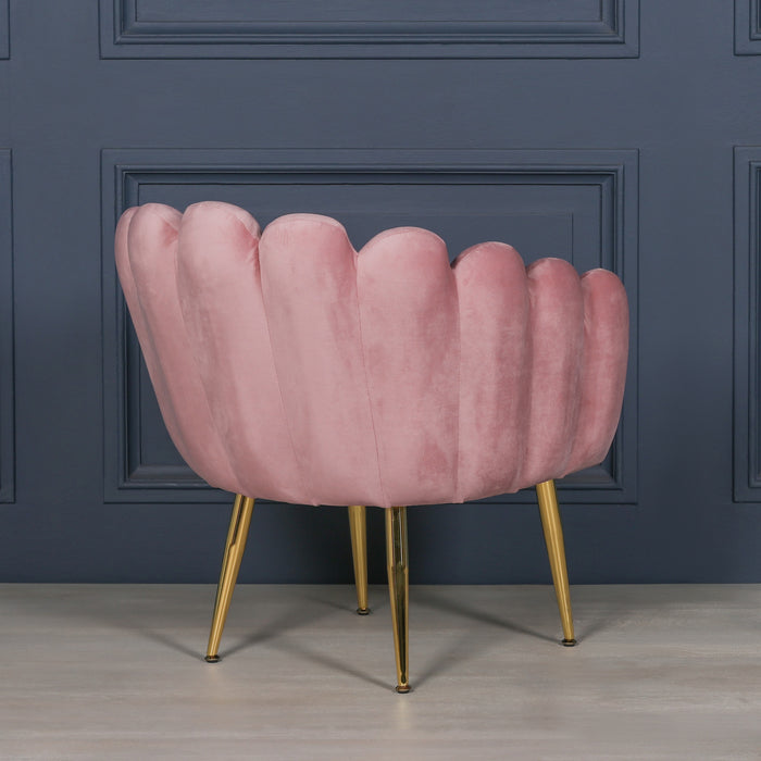 Deco Pink Dining Bedroom Chair