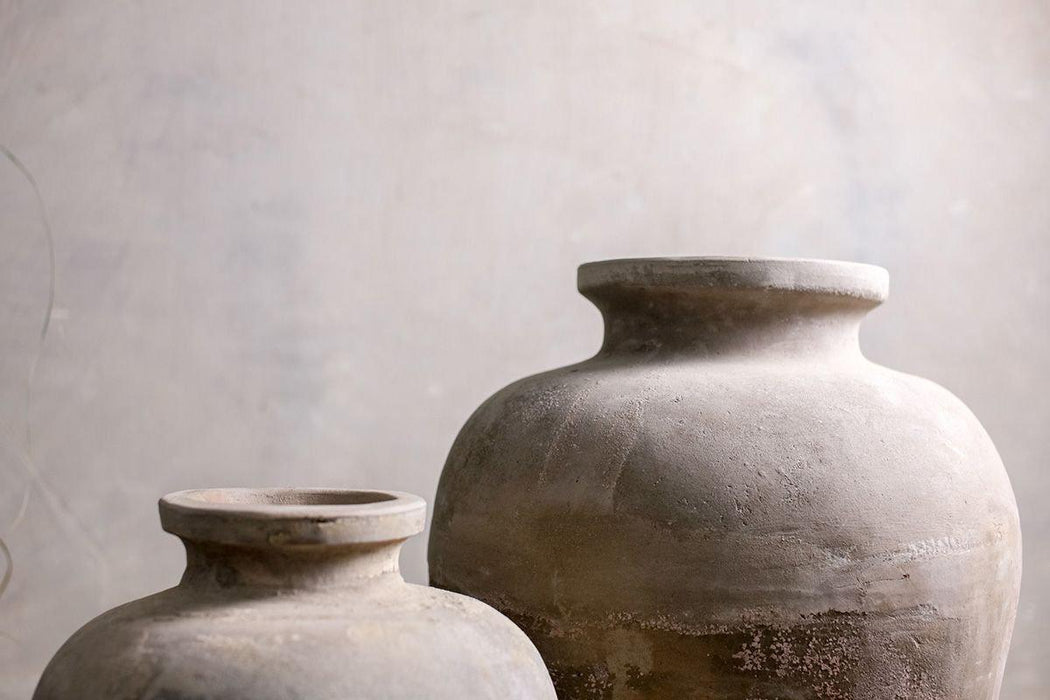 Affiti Clay Tapered Pot Small