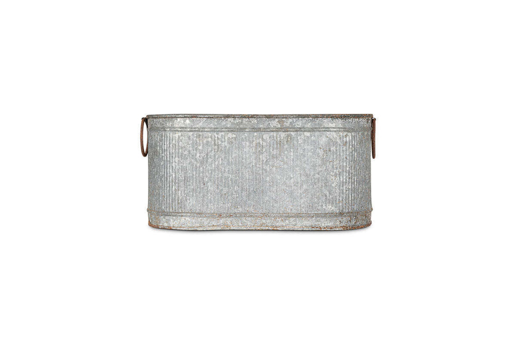 Akasa Trough Planter Zinc