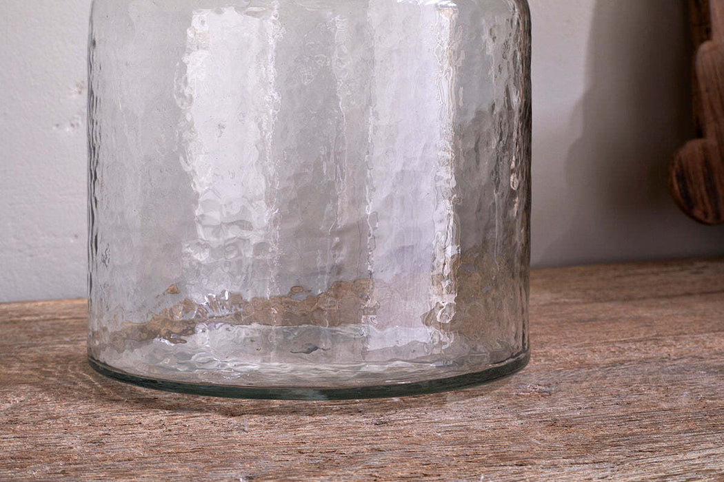Akra Recycled Glass Vase Clear