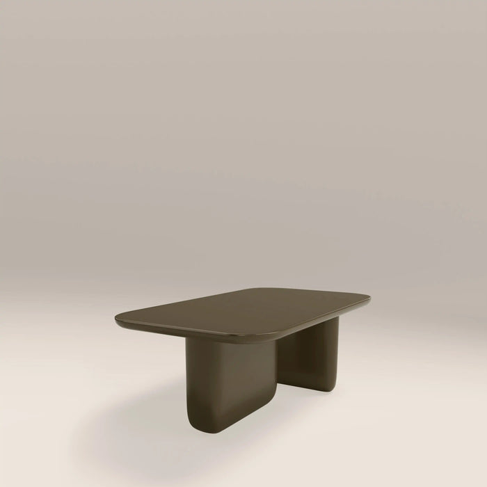 Aliza Rectangle Coffee Table High Gloss Clay Green