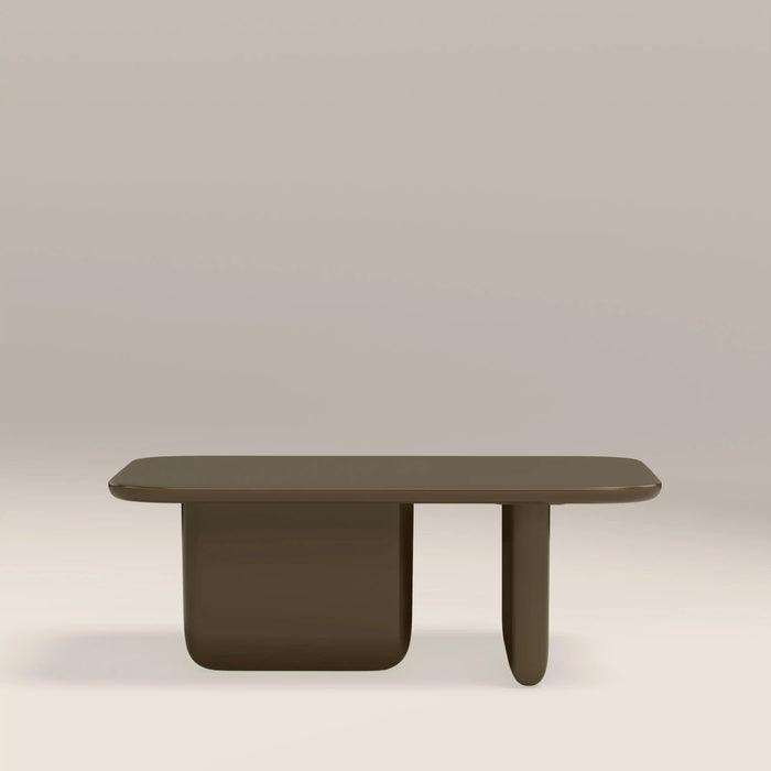 Aliza Rectangle Coffee Table High Gloss Clay Green