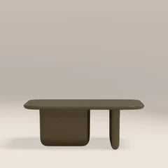 Aliza Rectangle Coffee Table | High Gloss Clay Green