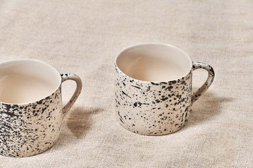 Ama Short Splatter Mug Set of 2