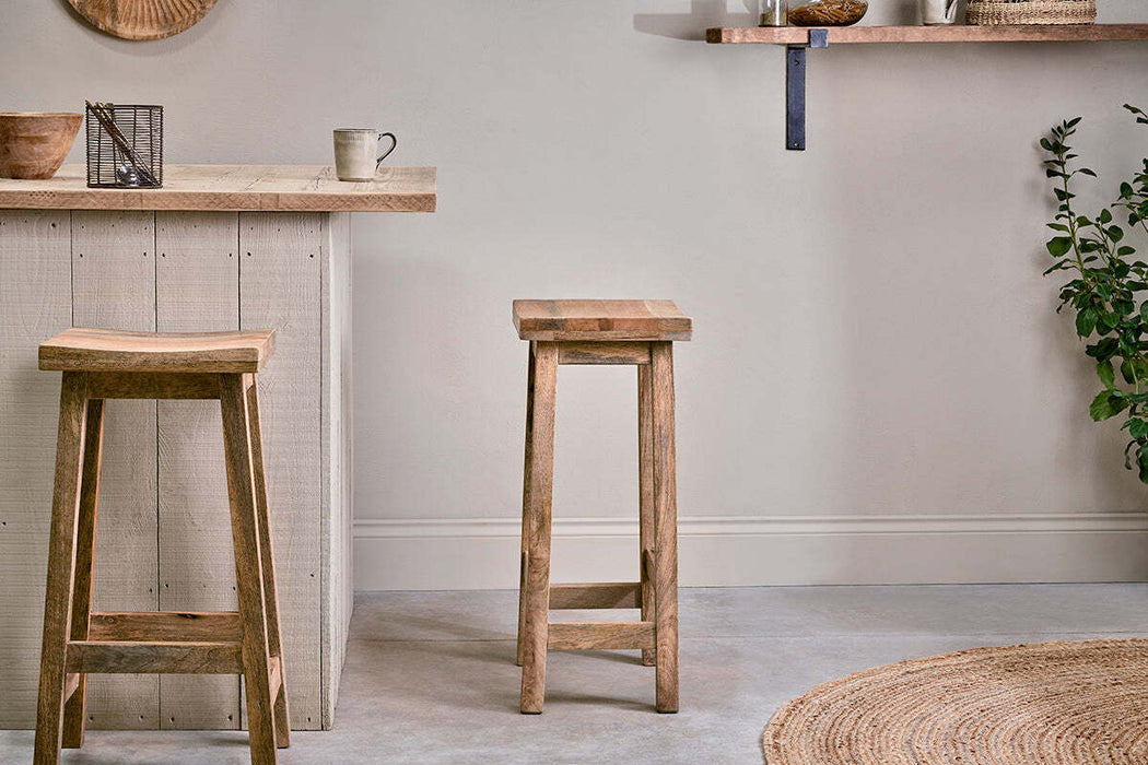 Ambi Wooden Stool Tall