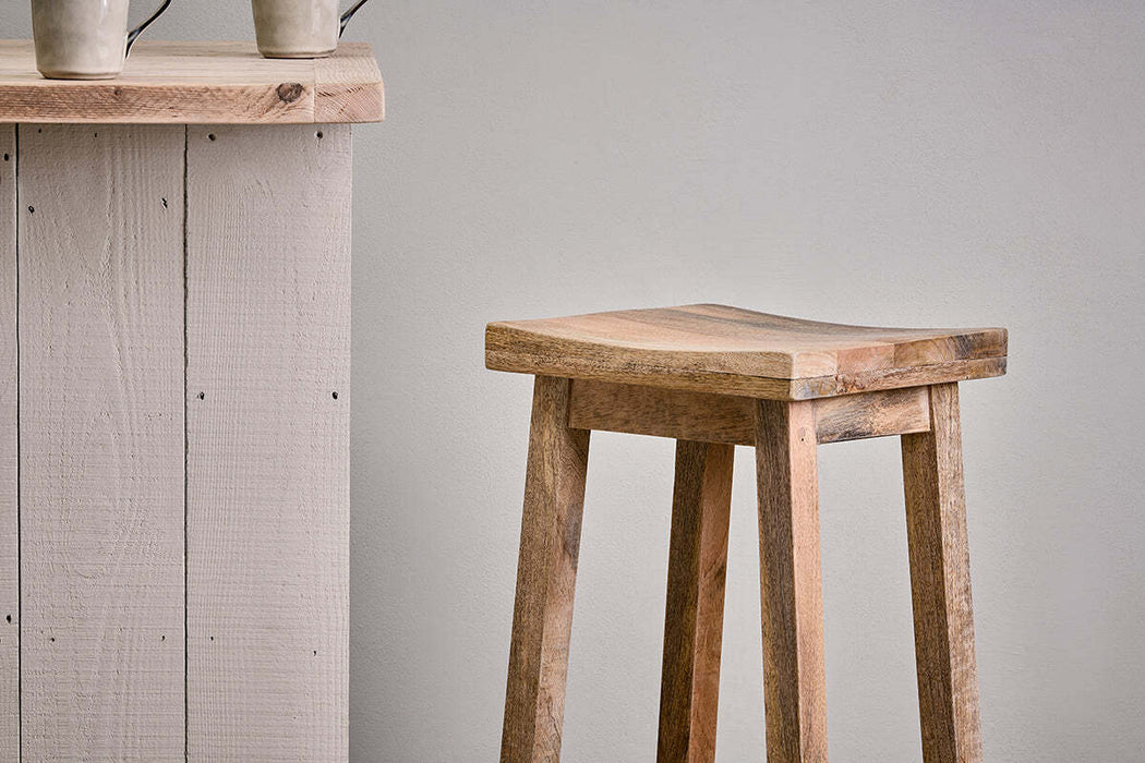 Ambi Wooden Stool Tall