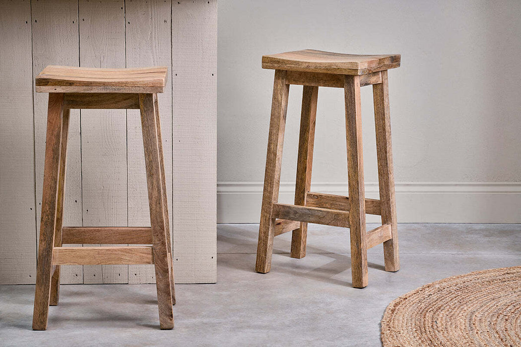 Ambi Wooden Stool Tall