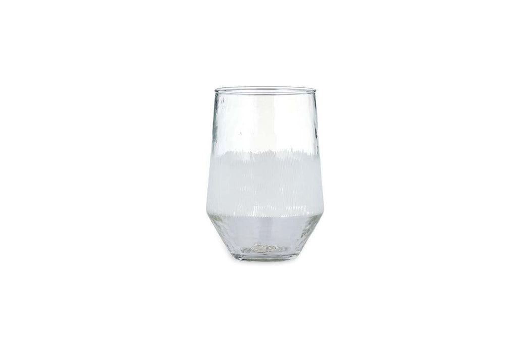 Anara Etched Tumbler Clear Set Of 4 Large