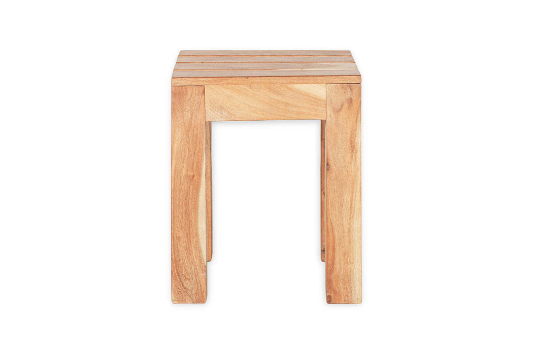 Anbarasi Acacia Side Table Natural